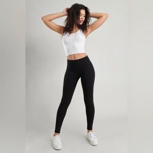 Garage Soft Cotton Black Leggings Size S NWT